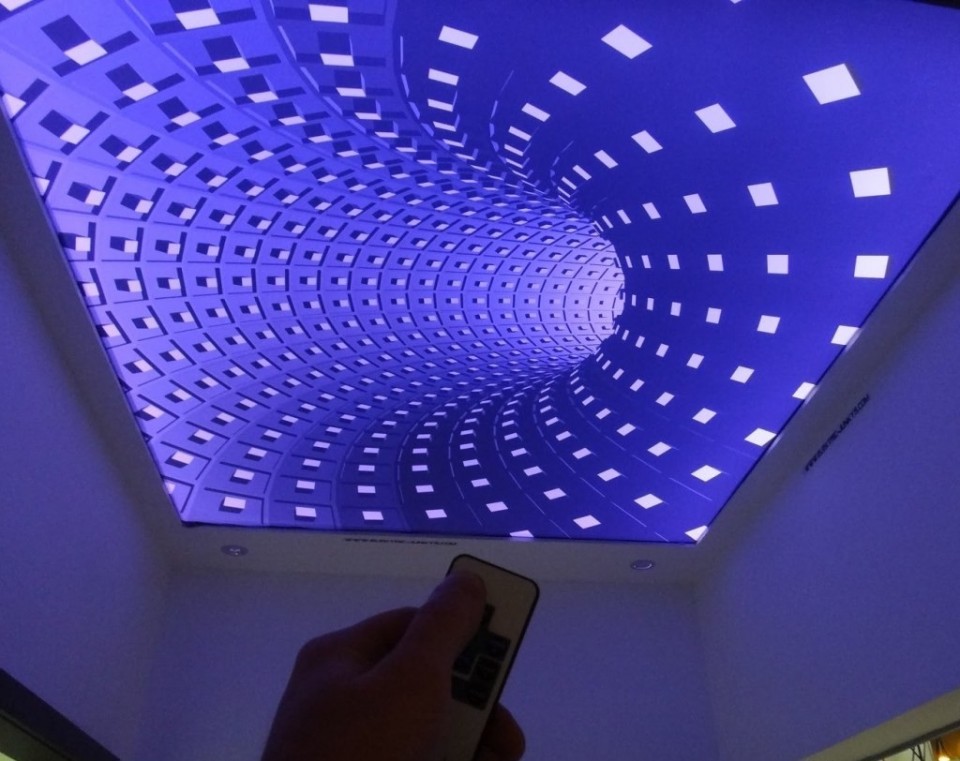 Заказать 3d натяжные потолки в г. Клин